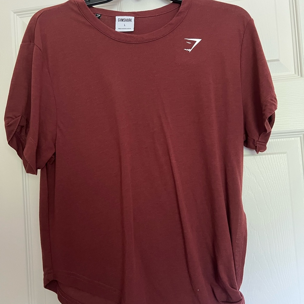 Maroon Womens Large Gymshark top
